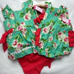 NWT Sister Set RicRac & Ruffles